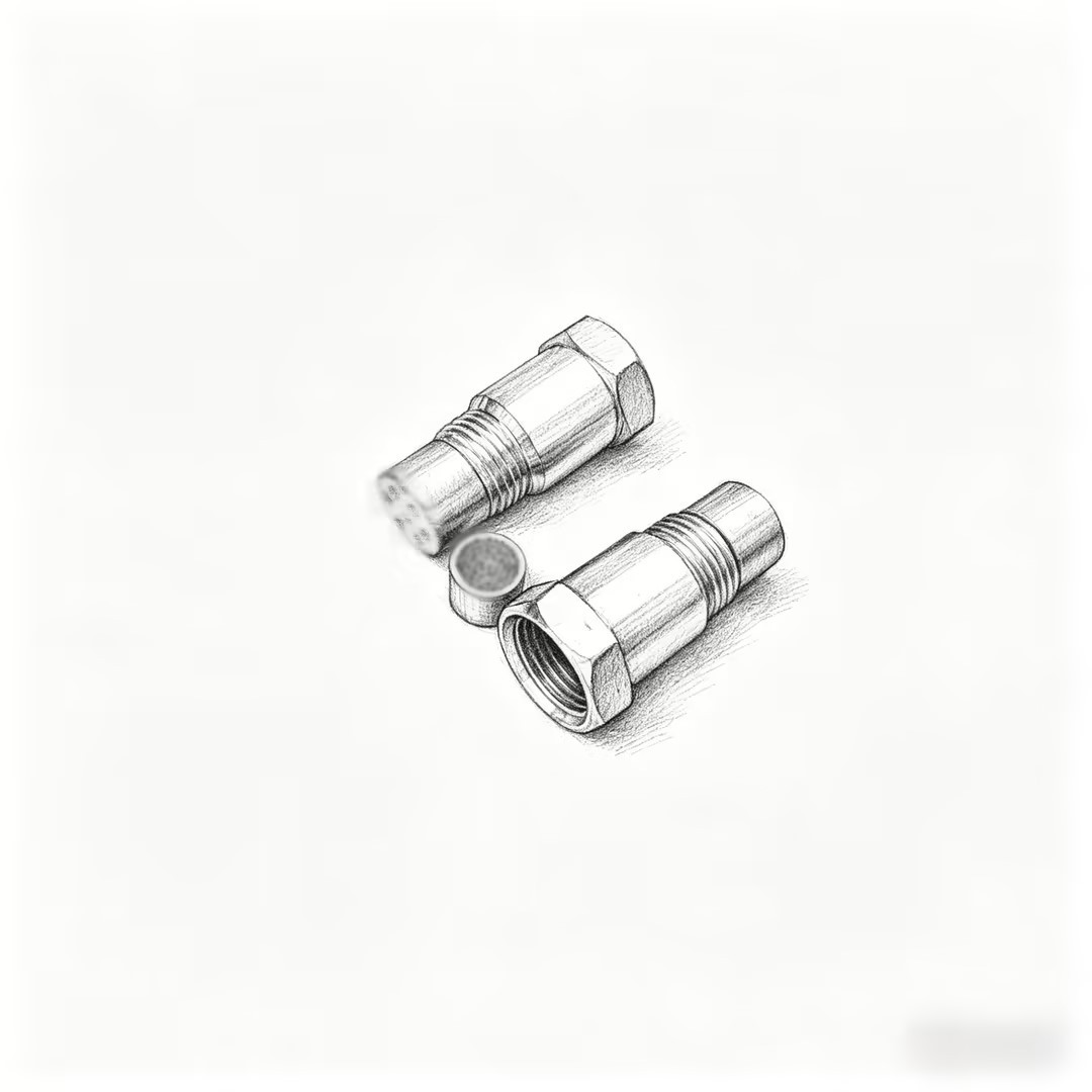 Stainless steel automotive sensor, universal car parts, corrosion-resistant filter, three-way catalytic converter