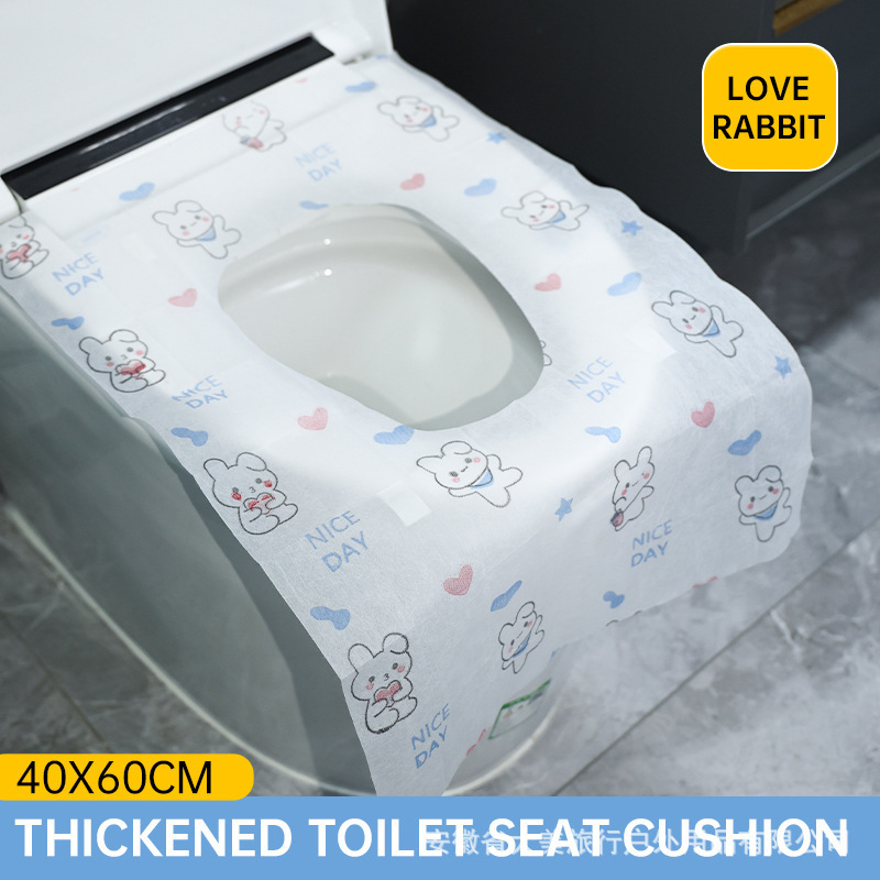 使い捨てトイレマット個別包装ポータブル防水旅行ホテルトイレ厚みのあるクッションカバークロスボーダー卸売|undefined