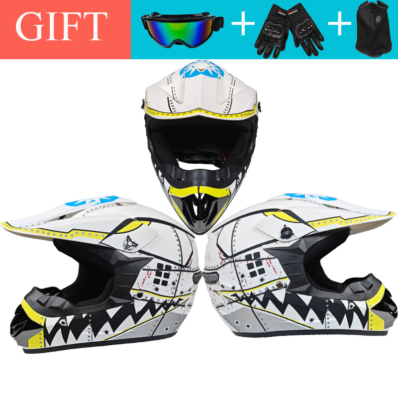 Cross-Border Foreign Trade Off-Road Helmets, Beach Bike Helmets, Youth Mountain Bike Downhill Helmets, Go-Kart Helmets, Electric Bike Helmets