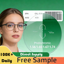 1.56 Progressive Multifocal Resin Lenses with Prescription