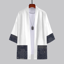 男士衣服汉服衬衫古风古装棉麻外套禅修居士服亚麻中式上衣