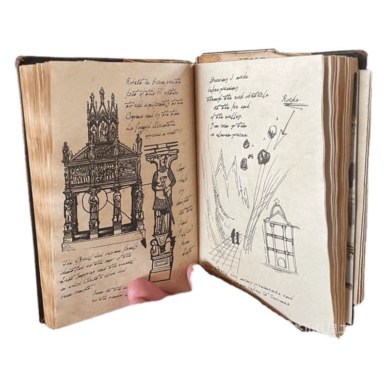 Реплика дневника Святого Грааля Индианы Джонса, реквизит для декора