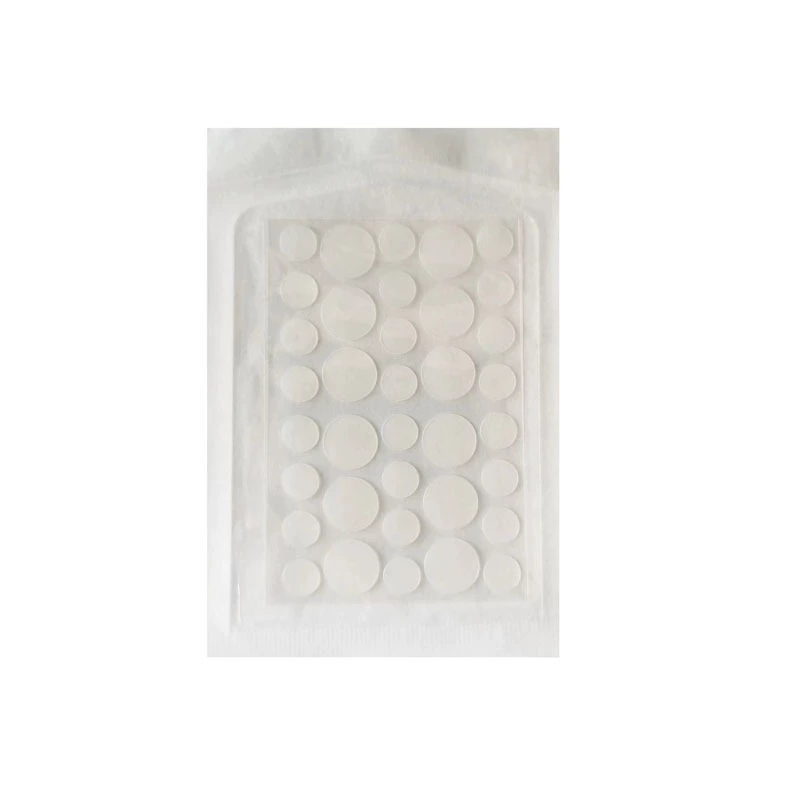 Acne patch transparent hydrocolloid dots, invisible finish, 36 or 180 pcs