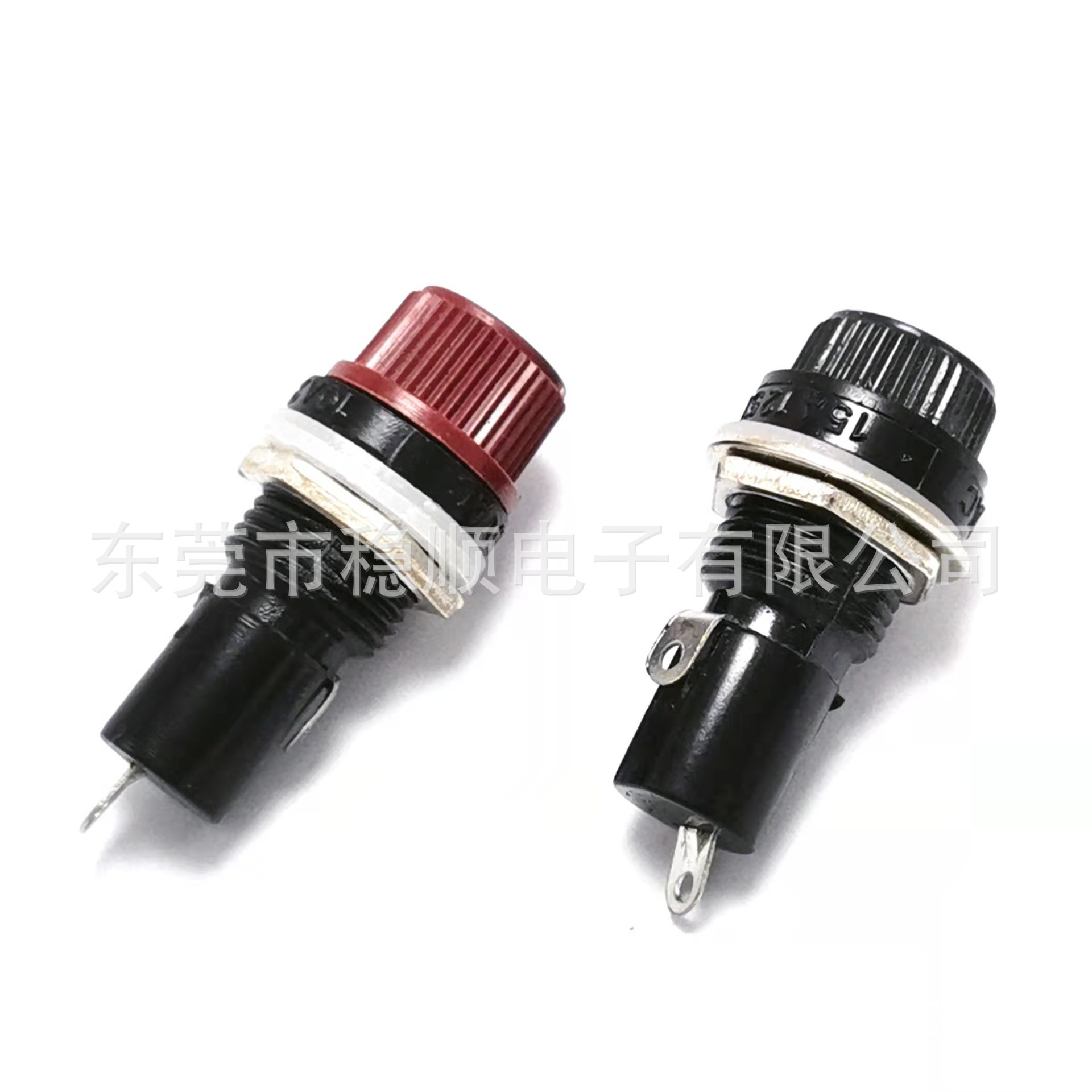 5X20保险丝座 小型管状熔断器座 FUSE保险管座  5*20嵌入式保险座