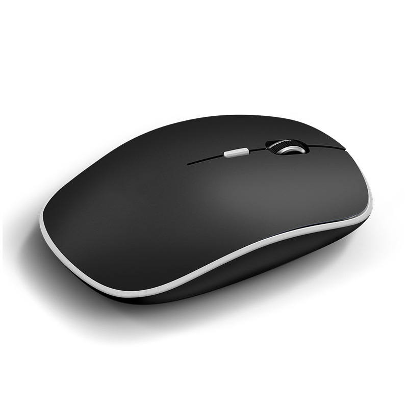 Interfaz USB 2,4g ligero portátil ratón inalámbrico oficina de negocios ratón mudo escritorio portátil Universal