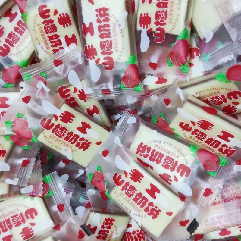 Haw milk cake independent pack sandwich haw cake sour and sweet delicious milk flavor soft glutinous wholesale large quantity consultation