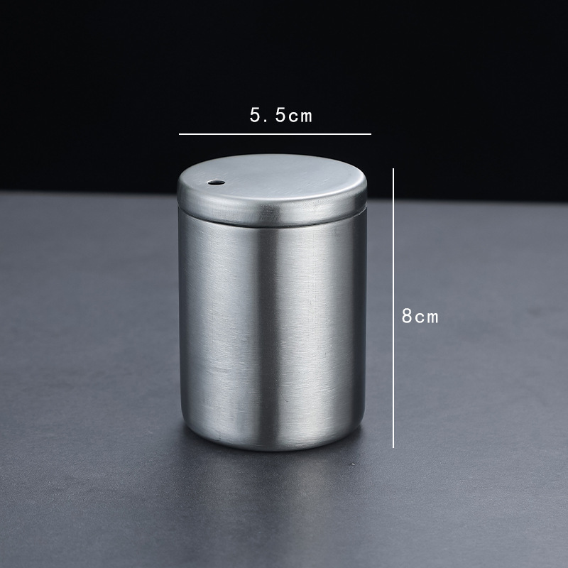 Caja de palillos de dientes de acero inoxidable creativa, caja de palillos de dientes para logotipo, restaurante, hotel, restaurante, palillos de dientes comerciales