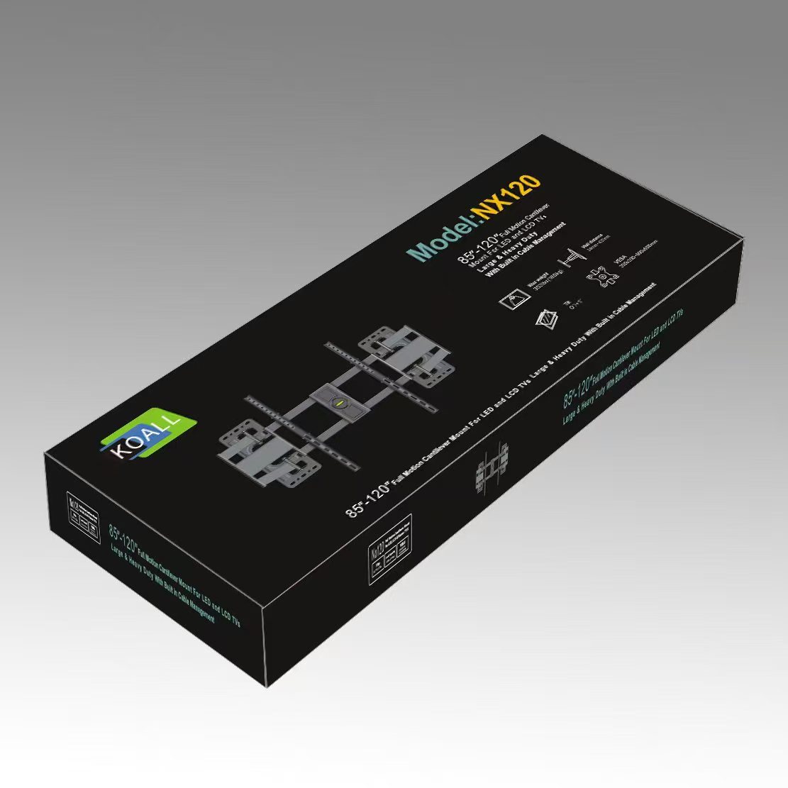 대형 NX 시리즈 90-120inch 콘센트 가림 없음