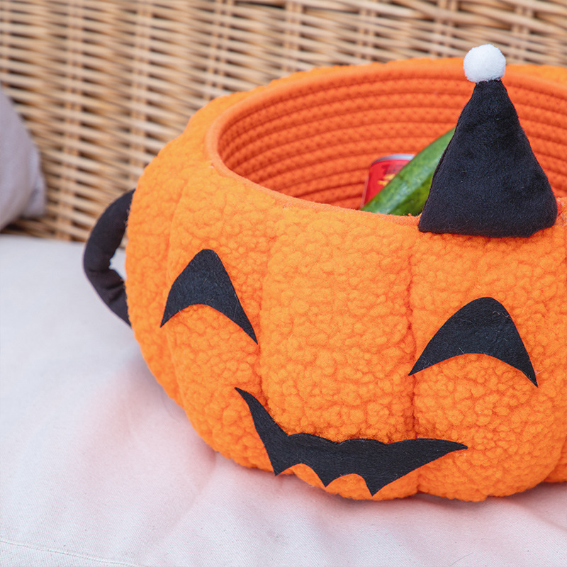 Ventas transfronterizas de dulces de Halloween, adornos caseros, cestas de regalo de Halloween