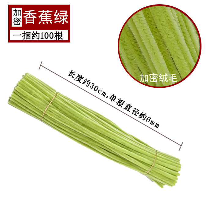 Varillas de felpa encriptadas de 42 colores, tiras para raíces de cabello, materiales populares para ramos hechos a mano, fabricante de varillas de felpa.