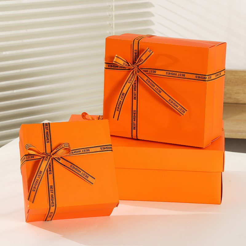 Cajas de regalo para cumpleaños cuidadosamente seleccionadas, cajas vacías para regalar a mejores amigos, amigos, profesores, clientes, recuerdos de salones de belleza y cajas de embalaje.