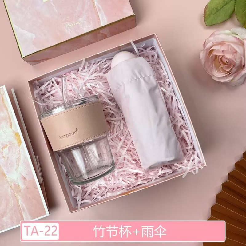 粉色伴手礼盒套装实用小礼品企业开业活动宴会乔迁生日高档伴手礼|undefined