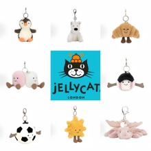 JellyCat挂件玩偶平替三标齐全趣味毛绒玩具公仔巴塞罗那熊邦尼兔