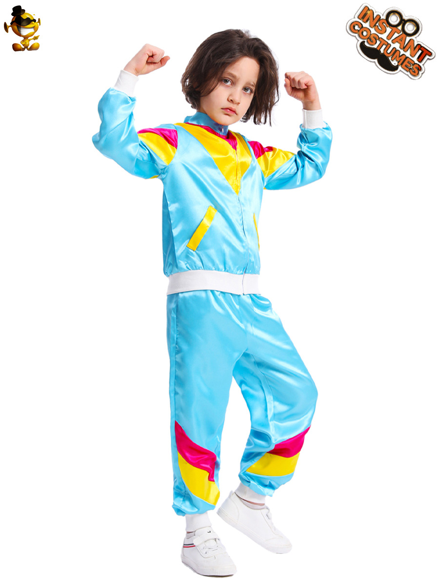 Hip hop niños niño pequeño niños hip hop rendimiento traje guapo disco hip-hop fiesta danza rendimiento traje