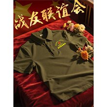 ��һս�Ѿۻ�T���������ɫPOLO�����ƴ����Ļ����������Ž���װ