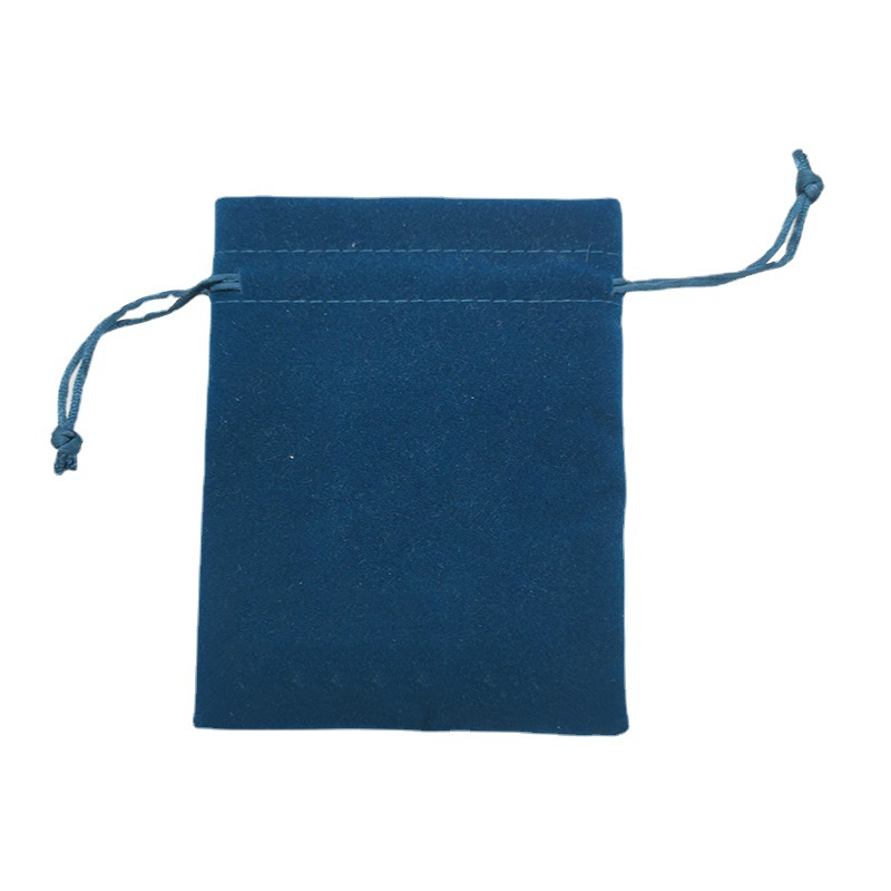 新款蓝色饰品美容仪器收纳袋首饰抽绳袋包装收纳袋环保家用袋批发