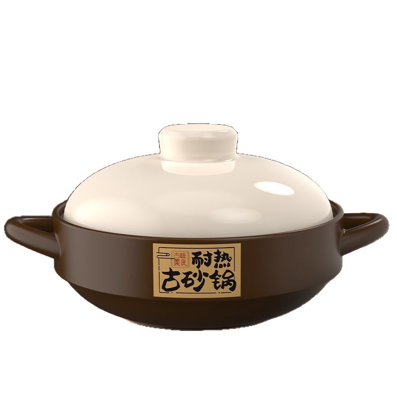 Mortero resistente al calor mortero japonés boca ancha doble oreja tazón de sopa de arroz image 6