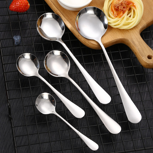 1010 series stainless steel knife, fork and spoon set household spoon fork hotel western food steak knife and fork cross-border tableware