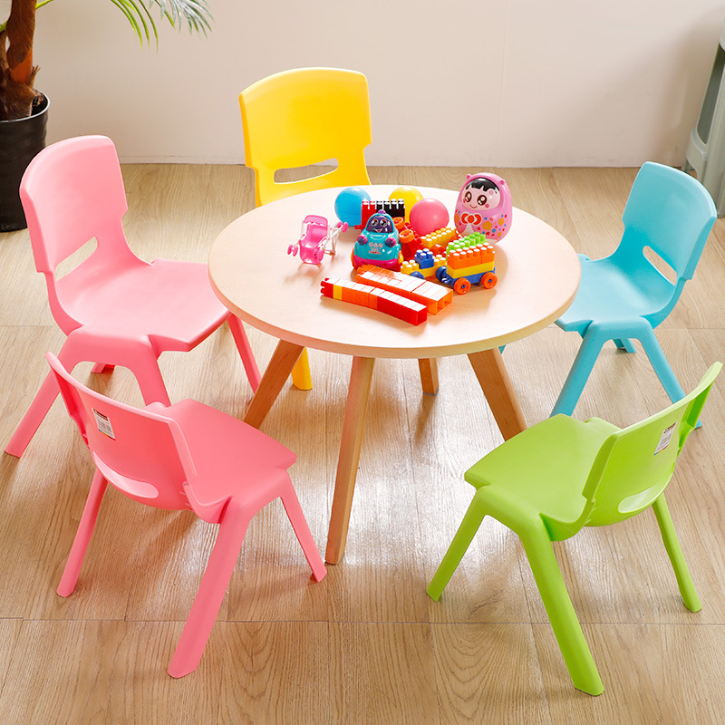 儿童塑料椅子加厚家用小孩子餐椅小板凳幼儿园靠背椅登子