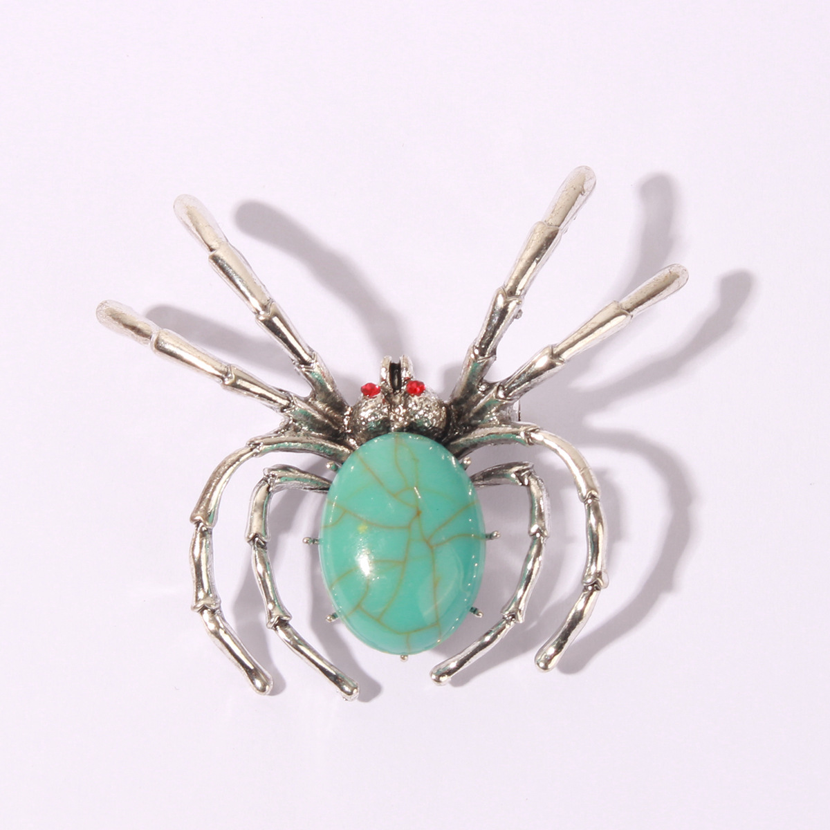 Modern Style Insect Alloy Metal Inlay Artificial Gemstones Women's Brooches display picture 3