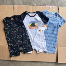 外贸平爬包屁衣屁服男女棉感欧美单爬服蝴蝶衣需要联系客服