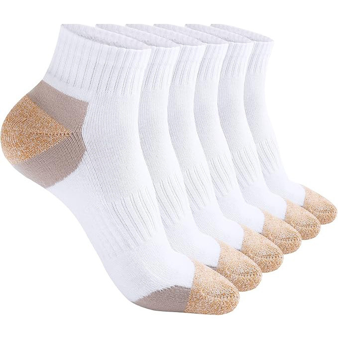 Women's Sports Socks, Cotton Thick Padding, Spring and Autumn Style, Low-Cut Running Socks, Exercise Yoga Socks, Couple Style