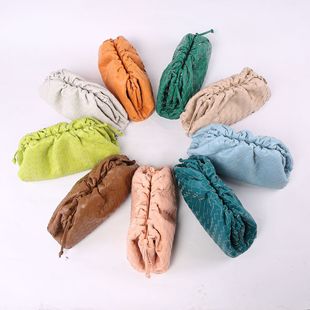 Leather bag strap one shoulder, small clutch bag, genuine leather