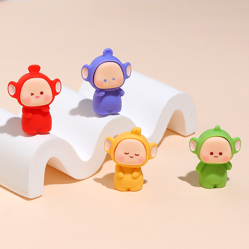 Cartoon Cute Teletubbies Ornaments Decompression Healing Car Ornaments Decoration Display Office Desk Workstation Cartoon Cute Teletubbies Ornaments Decompression Healing Car Ornaments Decoration Display Office Desk Workstation