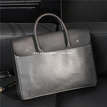 香港代购新款大容量男包韩版手提包公文包单肩包斜挎包电脑包