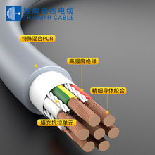 JS-TRVU 2*0.3MM��оPUR�ŷ�������| ��ɫо�� ������Ծ��|�F؛