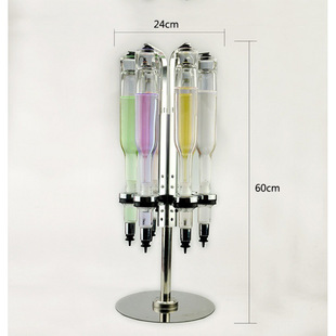 Bulk Perfume Display Rack Water Bar Pump Head Equipment Hanging Counter Display Rack