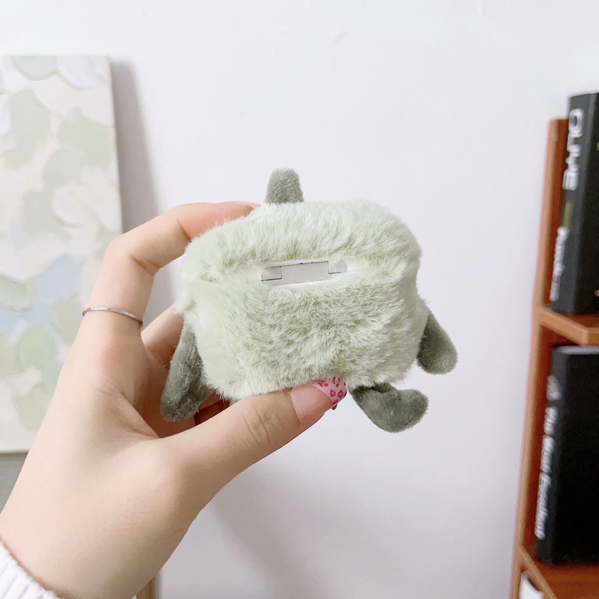 Cartoon Pattern Cute Style Plush Cartoon Handmade Cute Earphone Case Earphone Cases Phone Accessories