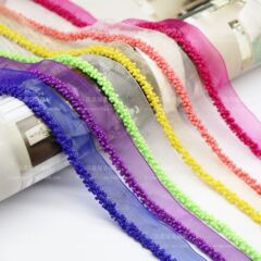 スポットガーゼガラスライスビーズレースバーコード DIY 衣類アクセサリー荷物靴ウェディングドレスアクセサリー卸売