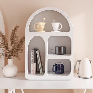 Corner Cabinet Corner Cabinet Living Room Fan-Shaped Corner Sideboard Kitchen Triangular Corner Wall Storage Rack