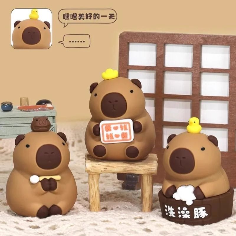 카피 발라 장식품 귀여운 작은 장식품 사무실 바탕 화면 장식 장식품 만화 창조적 인 선물 공예