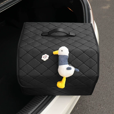 Car trunk storage box car supplies Car storage bag/box - large-scarf-duck-storage-box