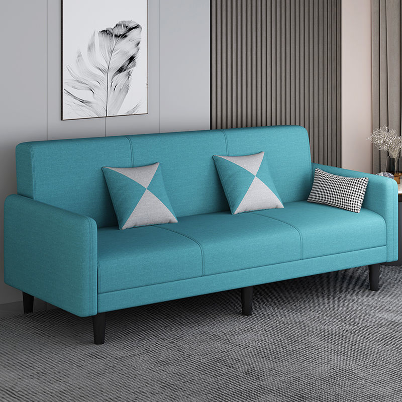 Sky blue (linen) / Double seat - total length including armrests 1.4m : without pillow