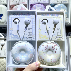 Kiki-479type-c有線イヤホンはアップル15/16華為米typecアニメ収納イヤホンに適用されている