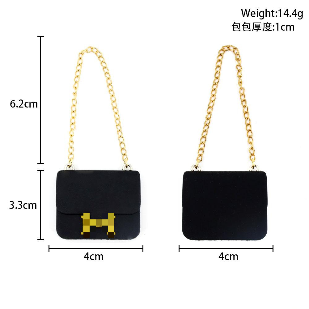 Dollhouse mini muñeca casa pequeña bolsa BJD bolsa de estilo de marca 6 centavos bolsa de muñeca 30 cm accesorios de muñeca