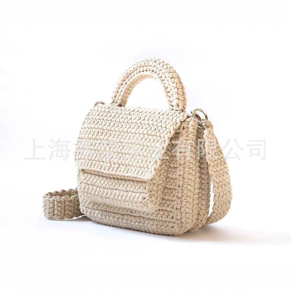 手工编织包泫雅同款时尚单肩包 DIY材料包斜挎手工包送女友