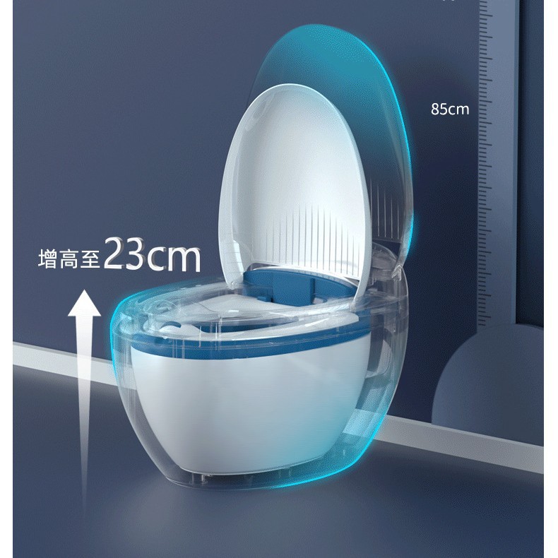 Simulated Toilet Urinal for Boys and Girls Aged 1-3-6, Children's Musical and Light-Up Potty with a Playful Design