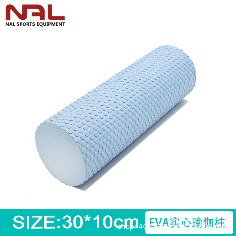 30*10cm Solid Yoga Column Foam Roller Muscle Massage Relaxation Massage Roller Home Eva Fitness Roller