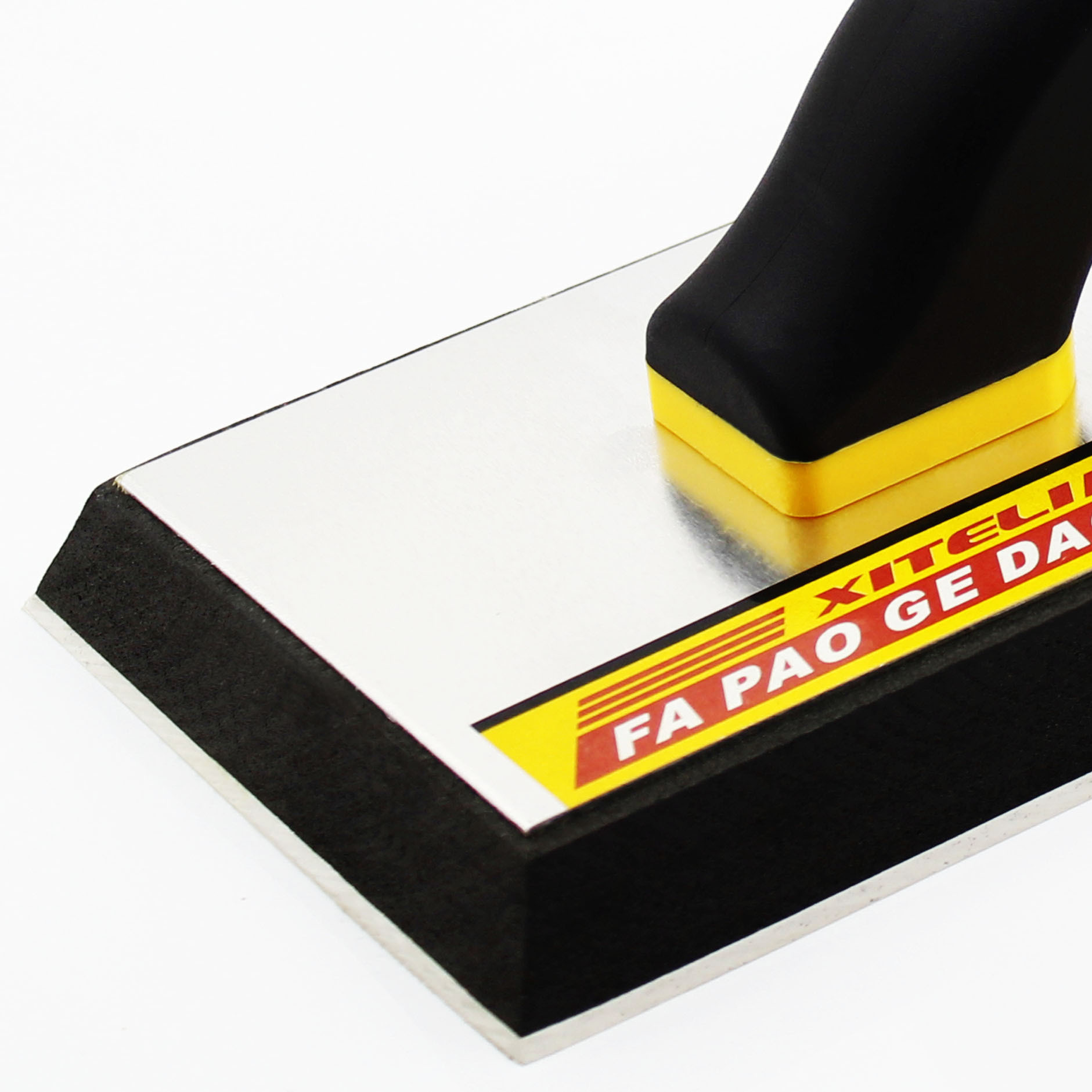 Herramienta de goma de la paleta de goma superficie de cáñamo tablero gris tablero de barro herramienta de construcción de barro raspador de barro