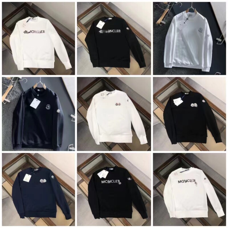 Cross-Border Foreign Trade Autumn and Winter New Classic Casual Embroidered Letter Fashion Trendy Couple Pullover Long-Sleeve Crew Neck Sweatshirt