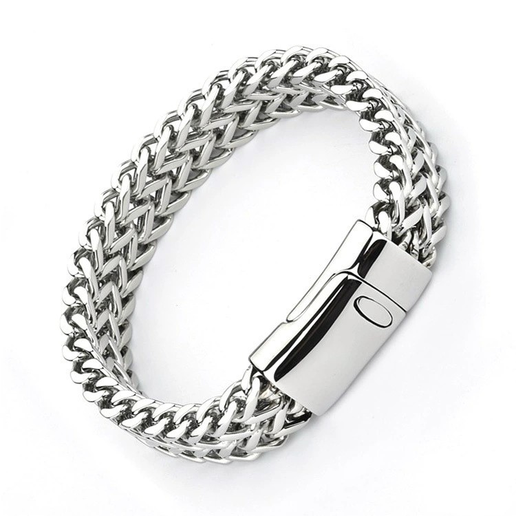 Bracelet stainless steel hip-hop style