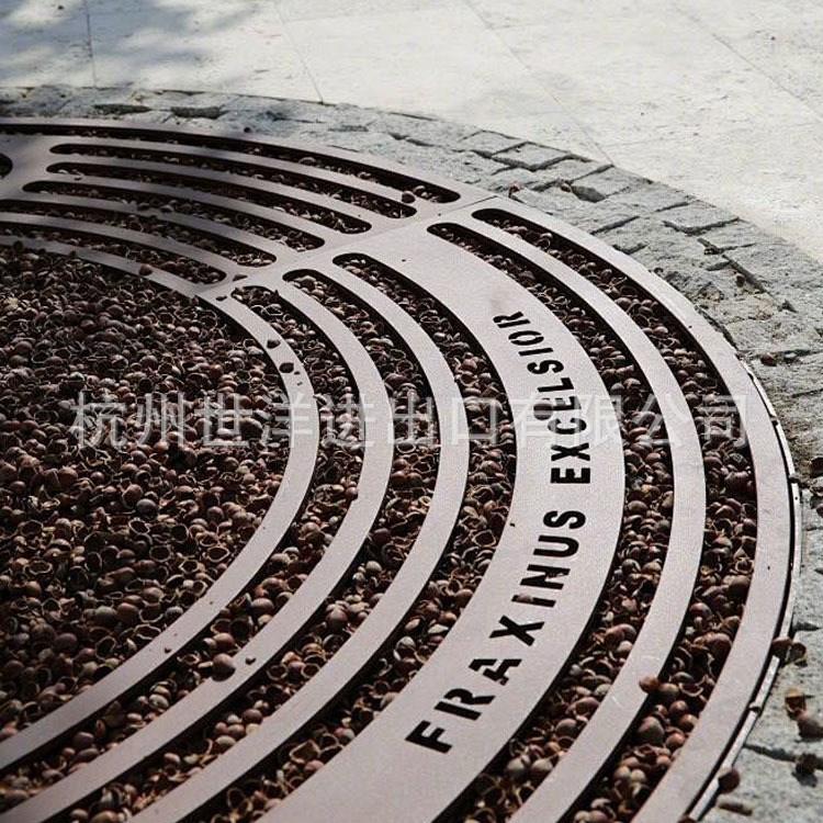 可大量供应不锈钢 耐候钢护树板 树池盖板 树围 树篦子 树池篦子