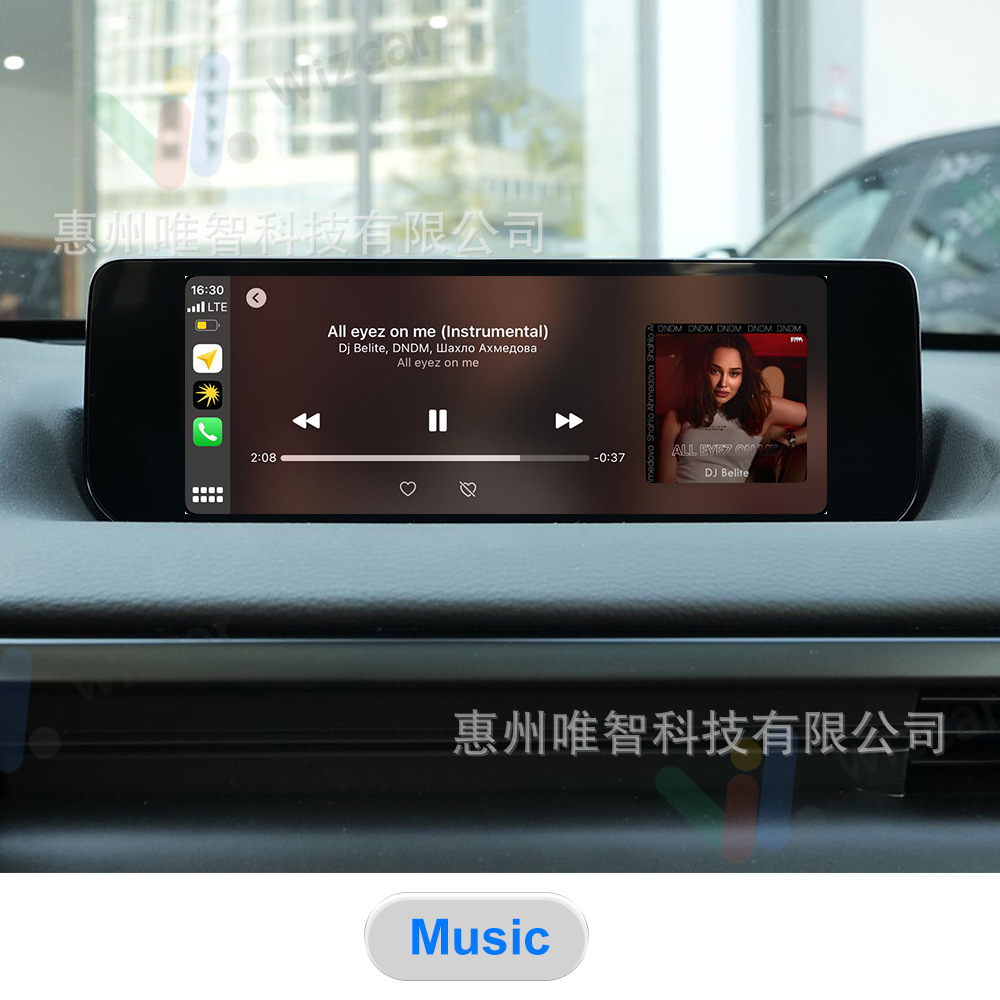 Mazda Cx50 Cx5 Cx30 Wizcar M1 Google Waze Maps Spotify Music