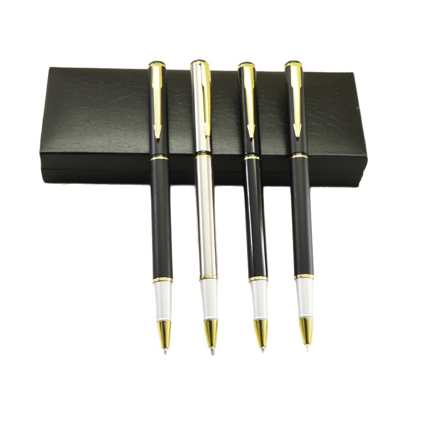 Roche 760 bolígrafo de bolígrafo comercial publicidad metal al por mayor 0.5mm negro regalos comerciales lujosos