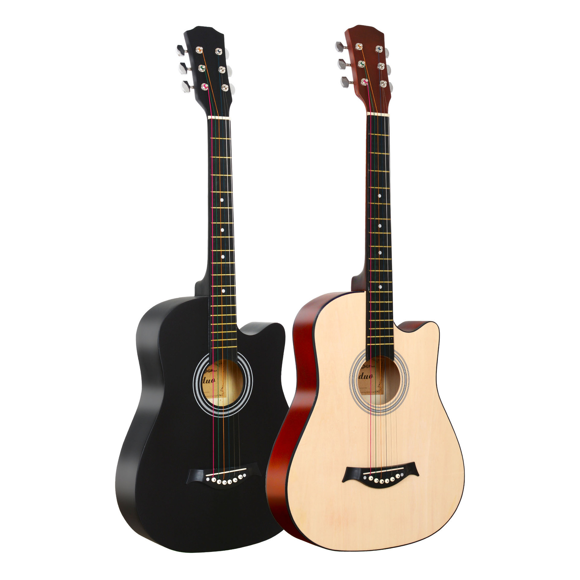 Guitarra 38 pulgadas practicando piano una canción popular transfronteriza para principiantes guitarra popularización de instrumentos musicales guitarra al por mayor