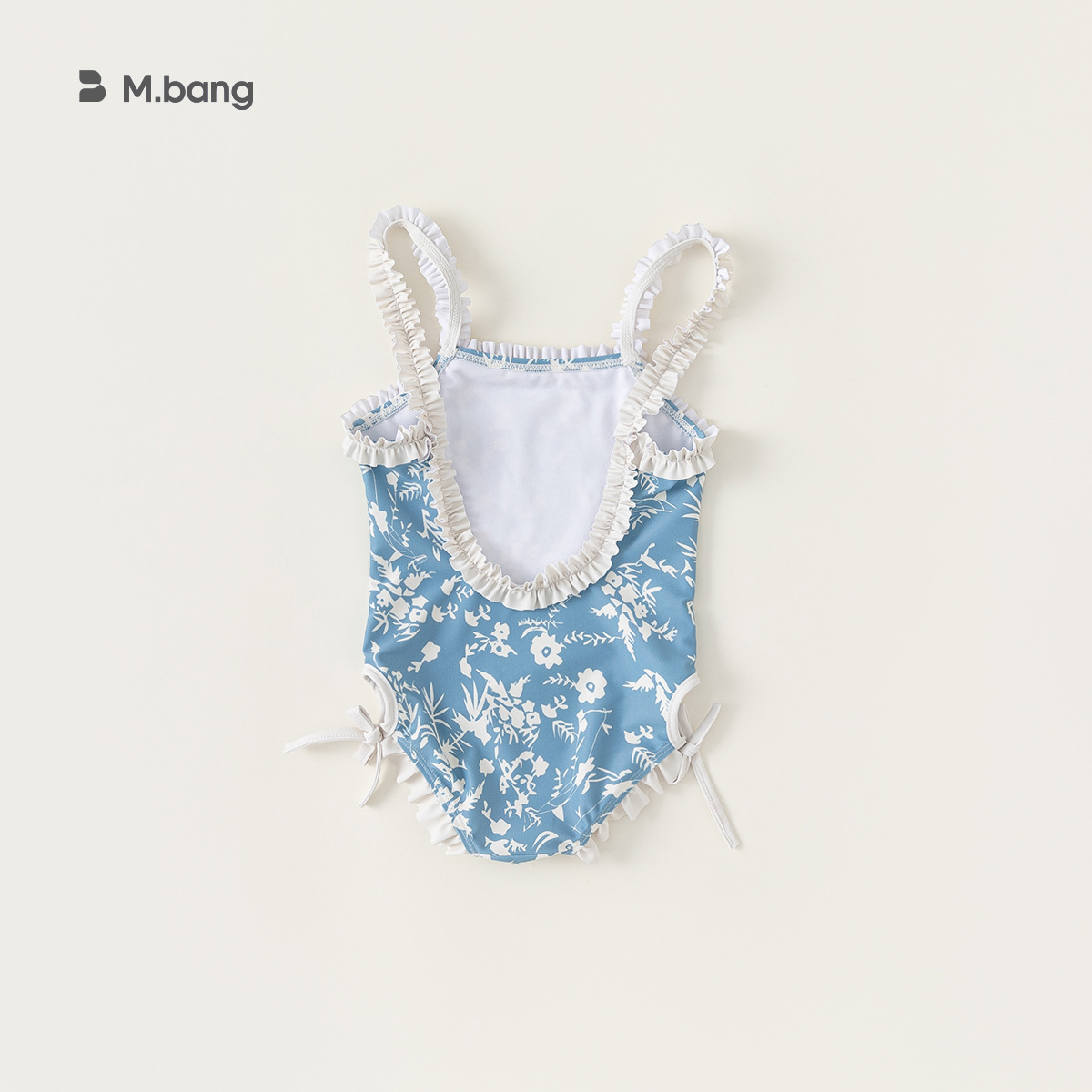 Youbao ropa para niños bebé mono verano floral lazo cordón honda traje de baño traje de baño coreano XY41554